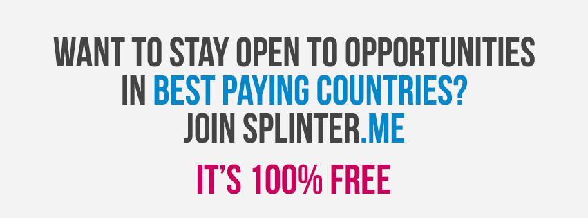 Join splinter.me, it's 100% free
